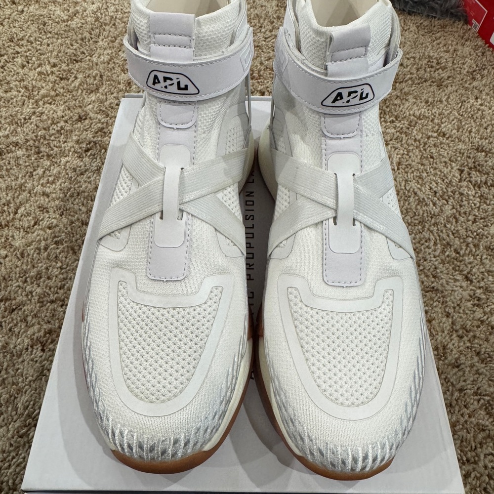 APL Kids White High-Top Sneakers